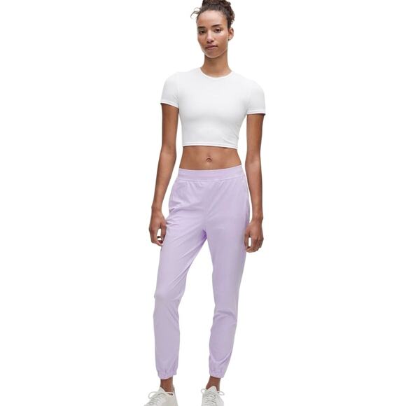 NWT Lululemon Adapted State High-Rise Jogger 28” Sz.6  Lilac Frost  Athleisure - Picture 9 of 15